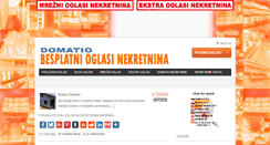 Desktop Screenshot of domatio.rs